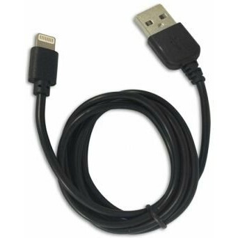 Кабель USB - Lightning, 1м, CBR Rainbow L Black