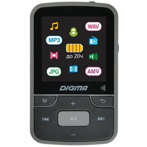 Портативный плеер Digma Z4 16Gb Black