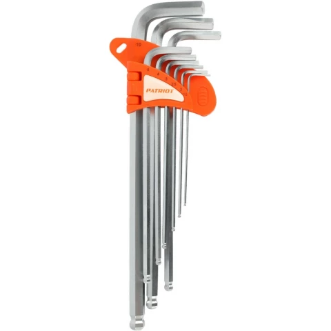 Набор шестигранных ключей PATRIOT SKH-9EL