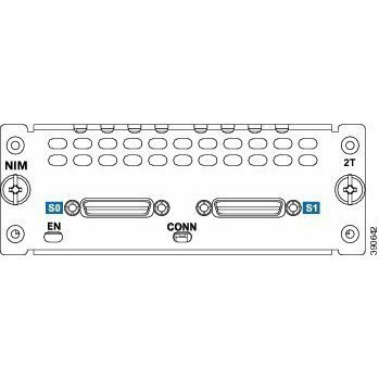 Модуль расширения Cisco NIM-2T=