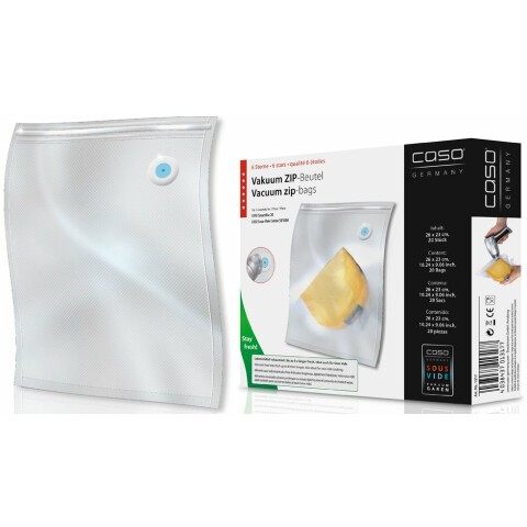 Пакеты для вакуумного упаковщика Caso VC ZIP 26x23