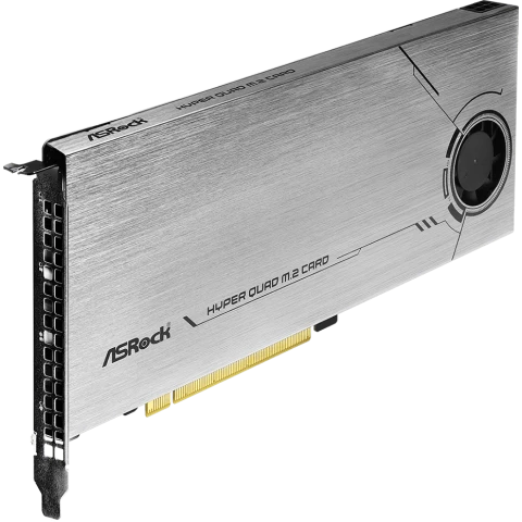 Переходник PCI-E - M.2 ASRock HYPER QUAD M.2 CARD