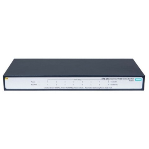 Коммутатор (свитч) HPE JH330A OfficeConnect 1420 8G PoE+ (64W)