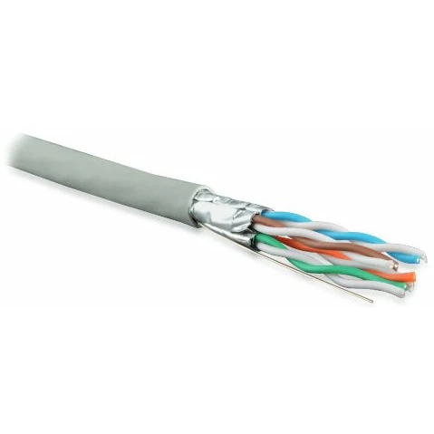 Бухта Hyperline UFTP4-C6-S23-IN-LSZH-GY-500, 500м