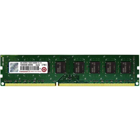 Оперативная память 4Gb DDR-III 1600MHz Transcend (JM1600KLN-4G)