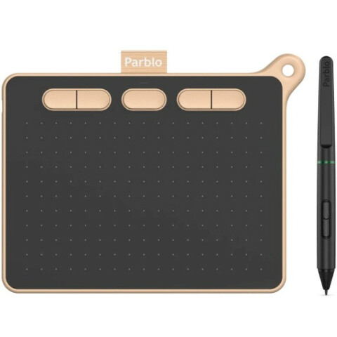 Графический планшет Parblo Ninos S Black/Pink