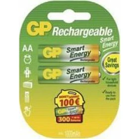 Аккумулятор GP (AA, NiMH, 1000mAh, 2 шт)