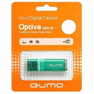 USB Flash накопитель 16Gb QUMO Optiva 01 Green