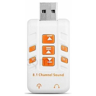 Звуковая карта Orient AU-01PL USB White