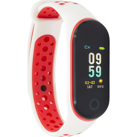 Браслет Qumann QSB 10 Red/White