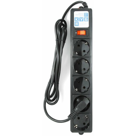 Сетевой фильтр Power Cube SPG-B-15 Black