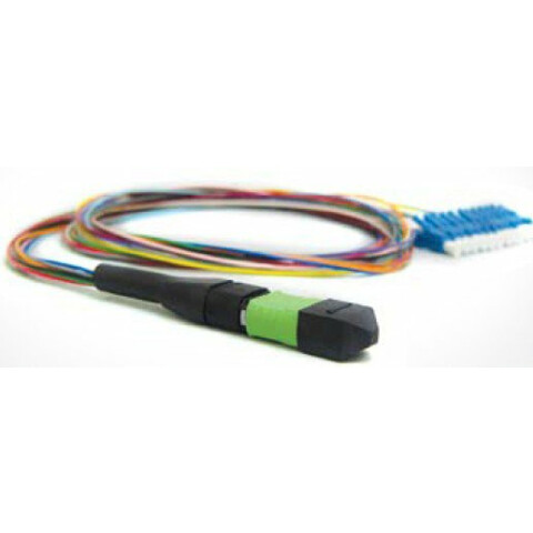 Кабель Hyperline FH-B9-504-MTPM12/PR-12LC/PR-1M-LSZH