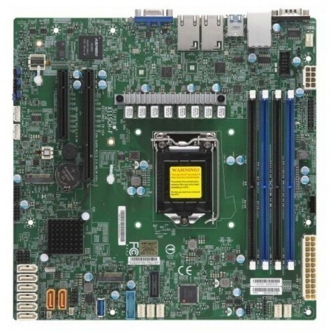 Серверная материнская плата SuperMicro X11SCH-F-O