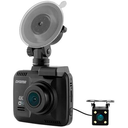 Автомобильный видеорегистратор Digma FreeDrive 600-GW DUAL 4K