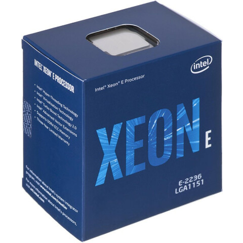 Серверный процессор Intel Xeon E-2236 BOX