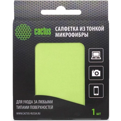 Салфетка Cactus CS-MF01 из микрофибры