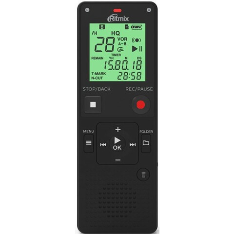 Диктофон Ritmix RR-820 4Gb Black