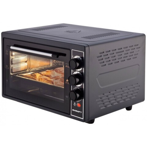 Мини-печь KRAFT KF-MO 3804 Black