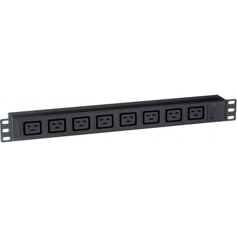 Блок розеток Exegate PDU-19H014 Al-8C19-C20