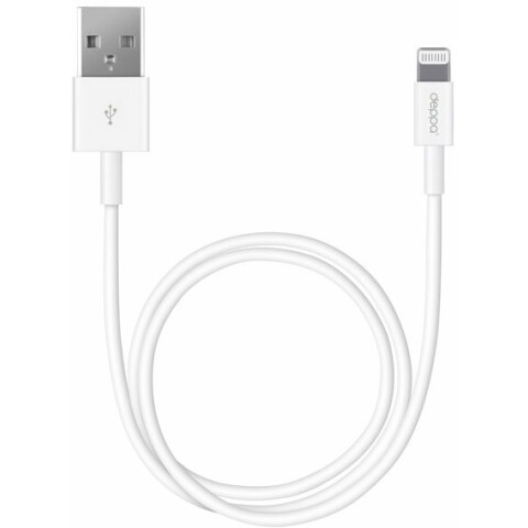 Кабель USB - Lightning, 1.2м, Deppa 72114