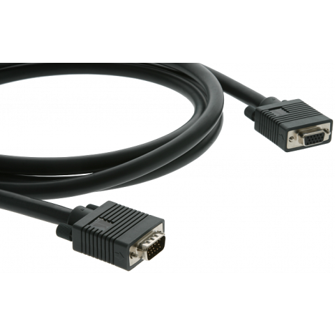 Кабель удлинительный VGA (M) - VGA (F), 4.6м, Kramer C-GM/GF-15