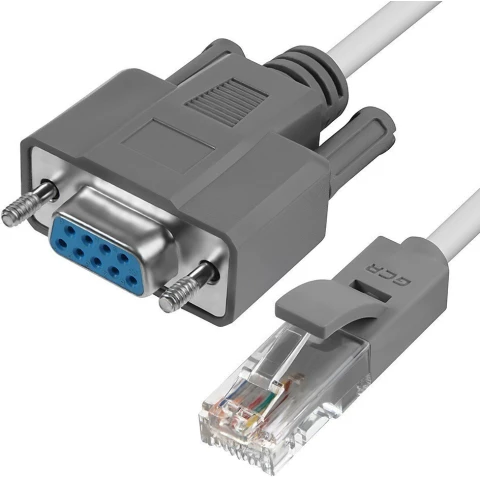Кабель RS-232 (F) - RJ-45, 1м, Greenconnect GCR-DB9LNC-1.0m