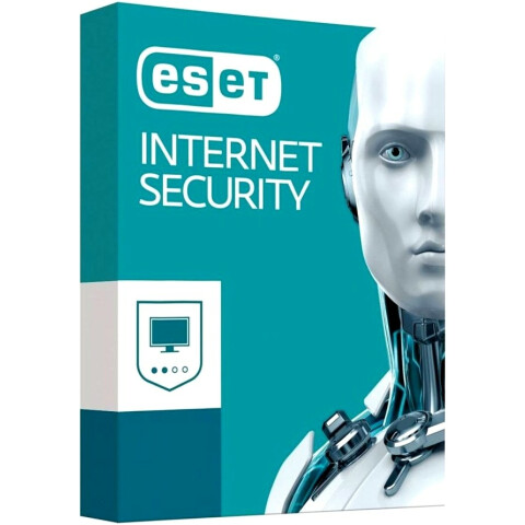 ПО ESET NOD32 Internet Security - лицензия на 1 год или продление на 3ПК (NOD32-EIS-1220(BOX)-1-3)