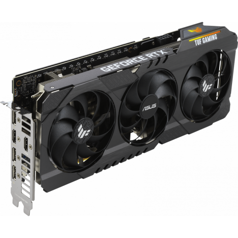 Видеокарта NVIDIA GeForce RTX 3060 Ti ASUS 8Gb (TUF-RTX3060TI-O8G-GAMING)