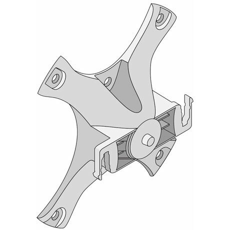 Крепление для точек доступа HPE JW046A AP-220-MNT-W1