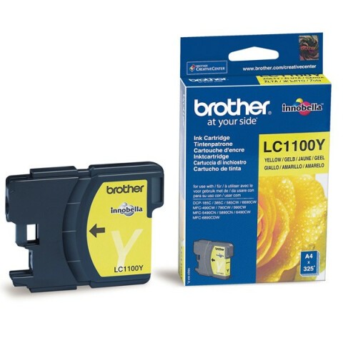 Картридж Brother LC1100Y Yellow