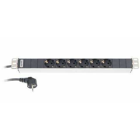 Блок розеток Hyperline SHT19-6SH-2.5EU