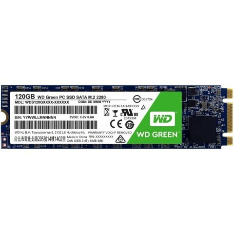 Накопитель SSD 120Gb WD Green (WDS120G2G0B)