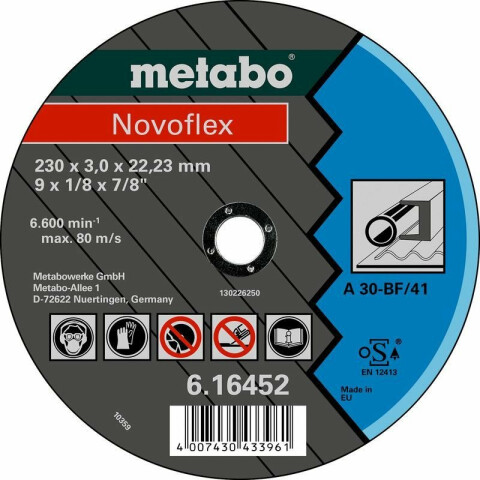Диск отрезной Metabo 616452000