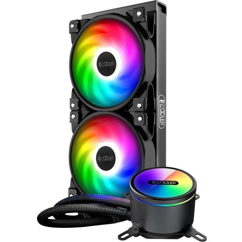 Система жидкостного охлаждения PCcooler GI-CX240 ARGB