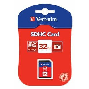 Карта памяти 32Gb SD Verbatim (44022)