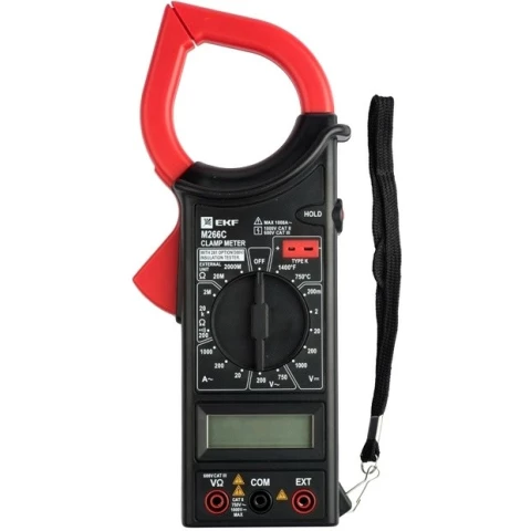 Токовые клещи EKF M266C Expert