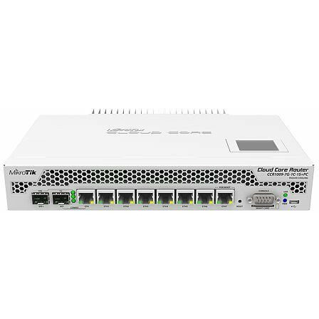 Маршрутизатор (роутер) MikroTik CCR1009-7G-1C-1S+PC