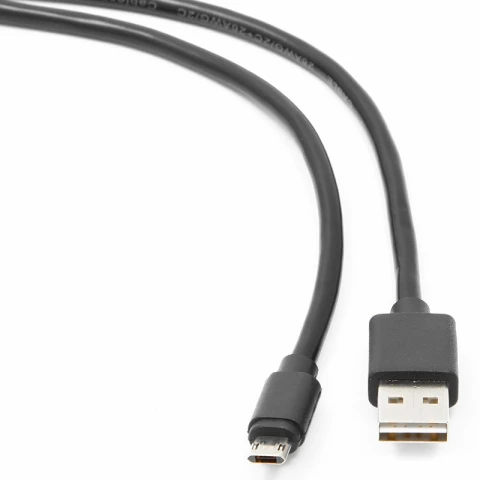 Кабель USB 2.0 A (M) - microUSB B (M), 0.5м, Gembird CC-MUSBDS-0.5M