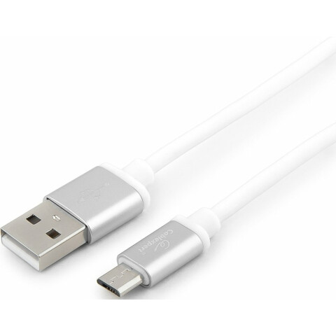Кабель USB - microUSB, 1.8м, Gembird CC-S-mUSB01W-1.8M