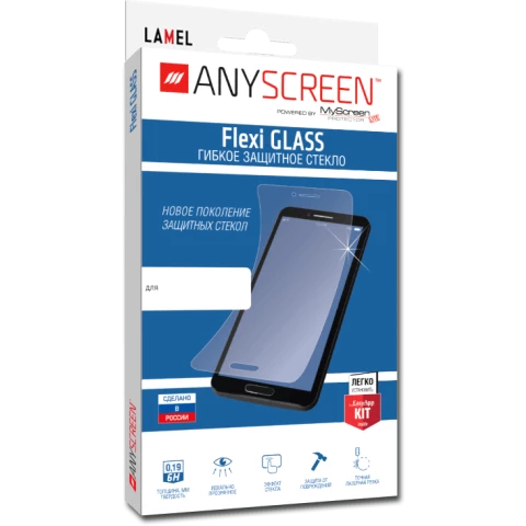 Защитное стекло MyScreen Flexi GLASS для Samsung Galaxy A8S