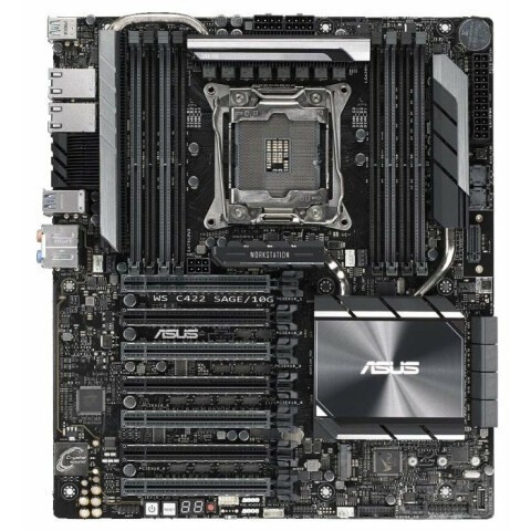 Серверная материнская плата ASUS WS C422 SAGE/10G