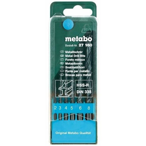 Набор свёрл Metabo 627160000