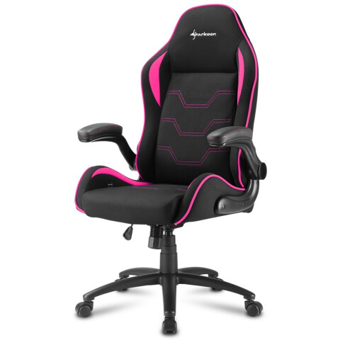Игровое кресло Sharkoon Elbrus 1 Black/Pink