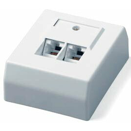 Розетка Hyperline SB-GTS2-8P8C-C6-WH