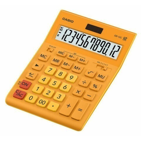 Калькулятор CASIO GR-12C-RG-W-EP