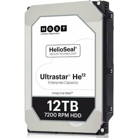 Жёсткий диск 12Tb SAS WD (HGST) Ultrastar He12 (0F29532)
