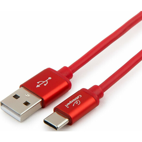 Кабель USB - USB Type-C, 1м, Gembird CC-S-USBC01R-1M