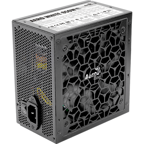 Блок питания 650W AeroCool Aero White