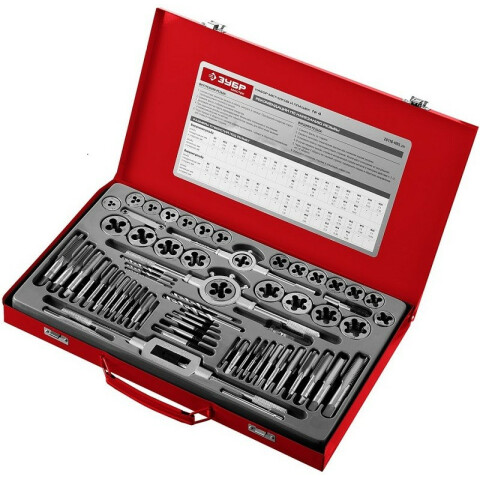 Набор метчиков и плашек ЗУБР 28118-H65_z01