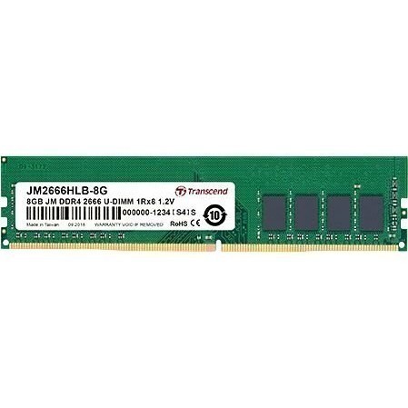 Оперативная память 8Gb DDR4 2666MHz Transcend (JM2666HLB-8G)